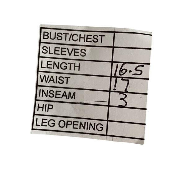 H&M Women's Light Blue Denim Cuffed Five Pocket Shorts SZ 12 - Picture 4 of 10